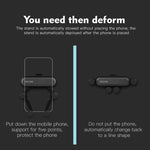 Gravity Car phone Holder For iphone X Xs Max Samsung S9 in Car Air Vent Mount Car Holders For Xiaomi Huawei Mobile Phone Stand