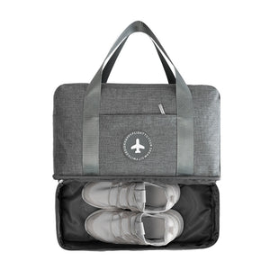 Portable Travel Bag Waterproof Travel Accessories Multifunctional Dry Wet Separation Storage Bag Soft Travel Duffle